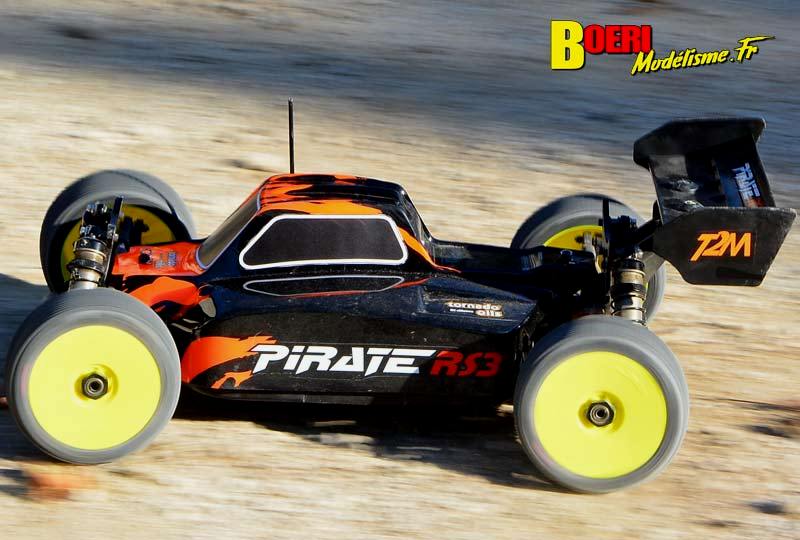 essai t2m pirate rs3e tt 1/8 électrique brushless t4962 buggy de modélisme rc electro kit 