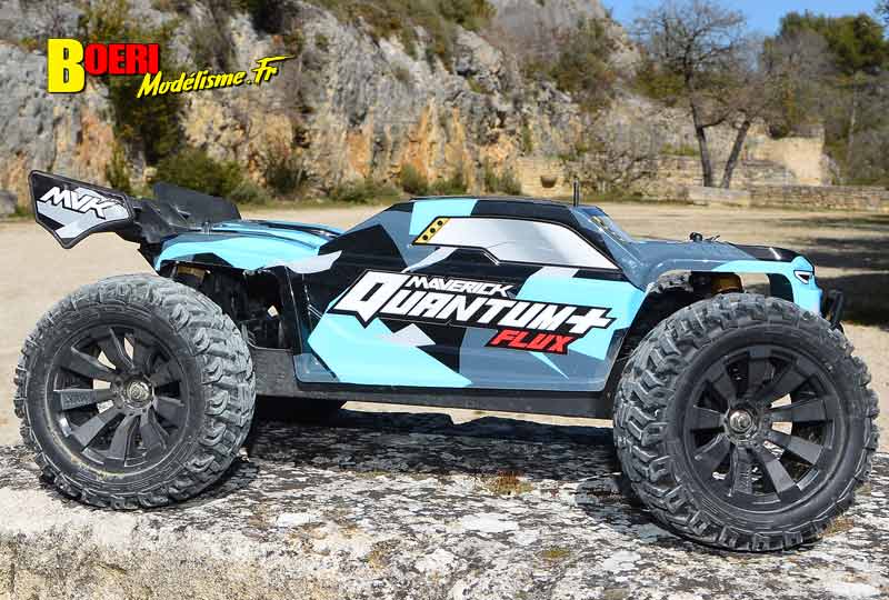 modélisme voiture électrique maverick quantum+ xt flux 3s 1/10 4wd stadium truck 150300