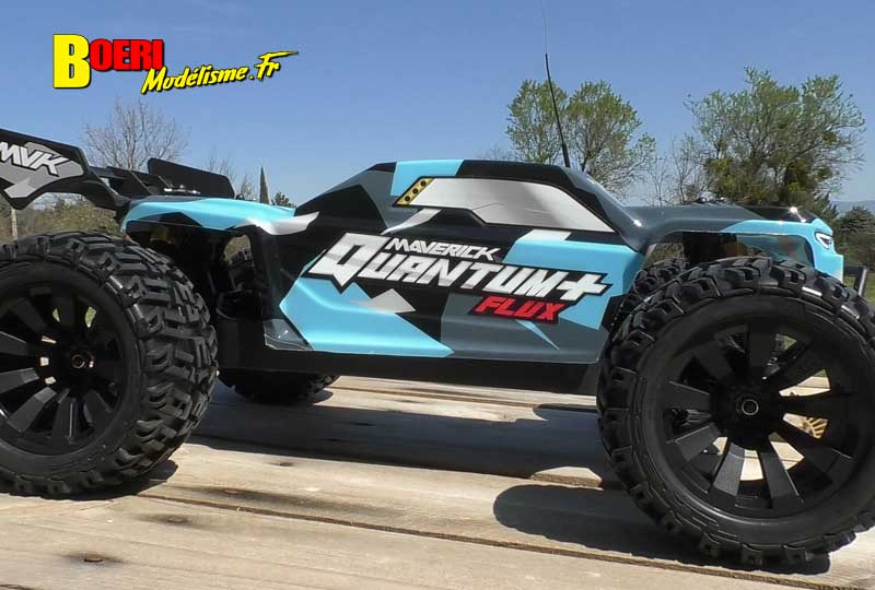 modélisme voiture électrique maverick quantum+ xt flux 3s 1/10 4wd stadium truck 150300