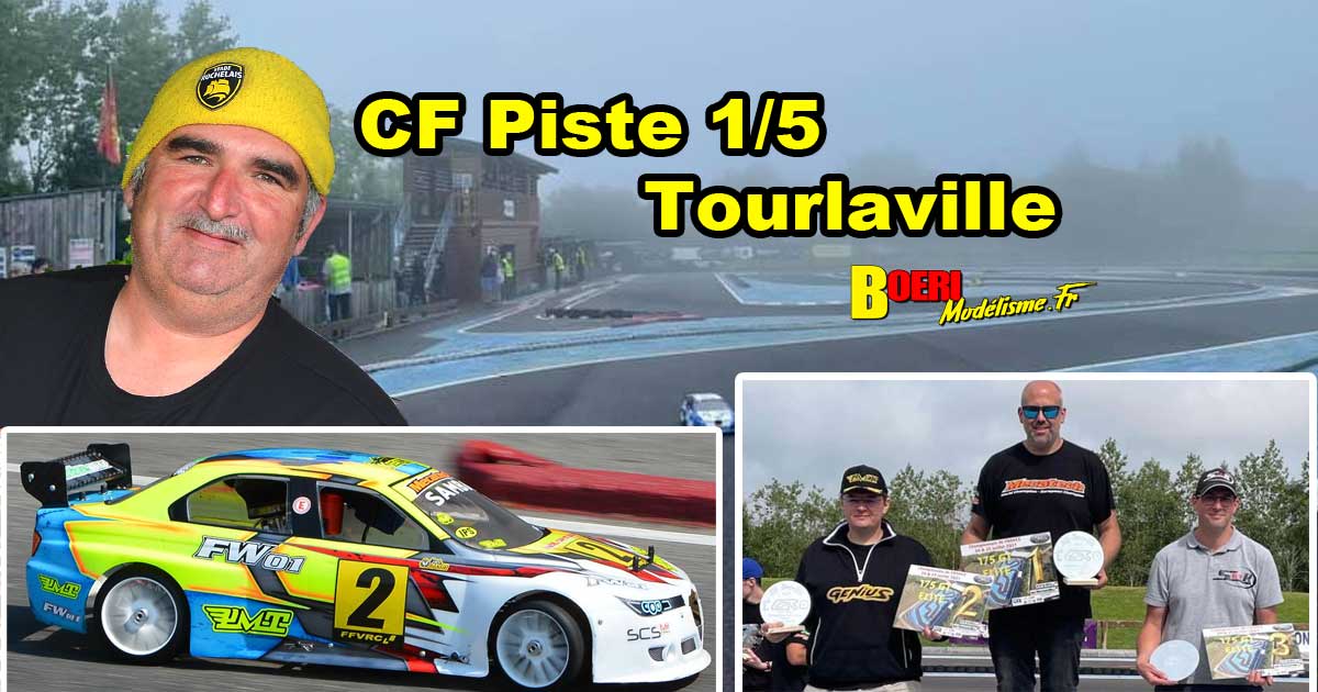 2ème cf piste 1/5ème et brushless à tourlaville club tmb les 24 et 25 juillet 2021 