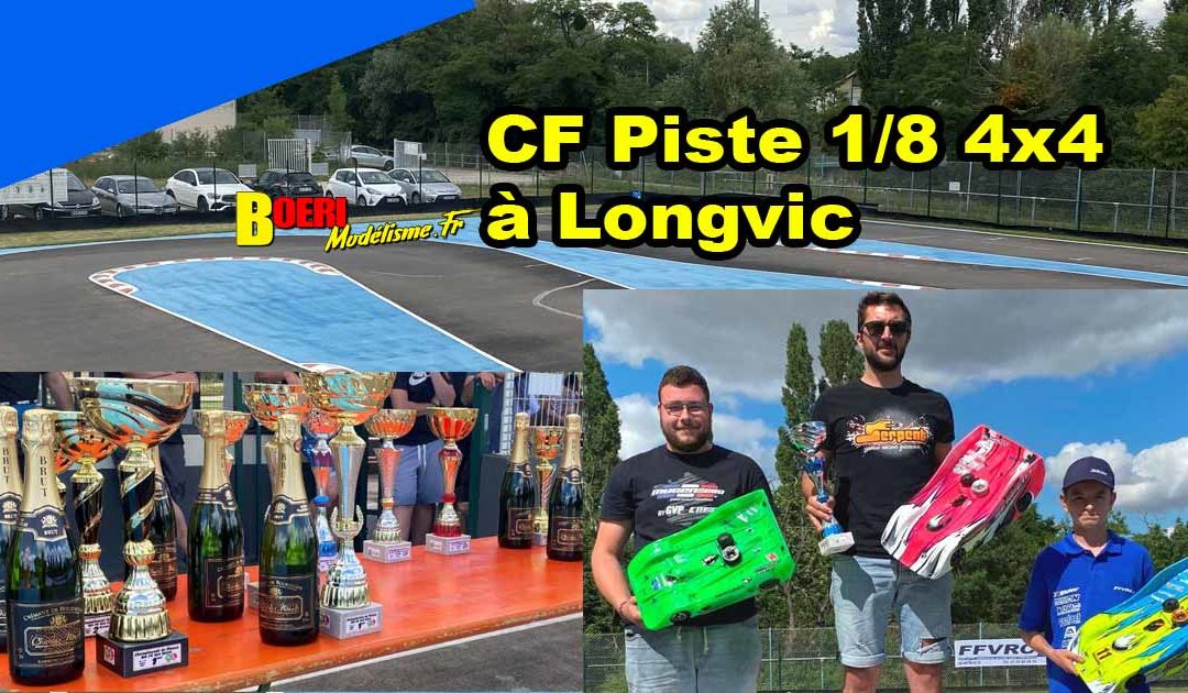 3eme CF Piste 1/8 4×4 et Brushless Longvic MRCL