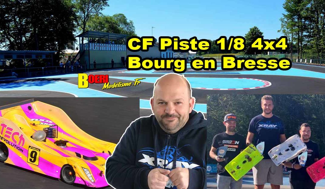 4eme CF Piste 1/8 4×4 et Brushless Bourg en Bresse BMRC
