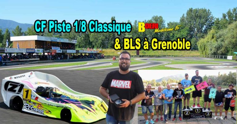 4ème cf piste 1/8ème classique et brushless à grenoble club racg les 4 et 5 septembre 2021