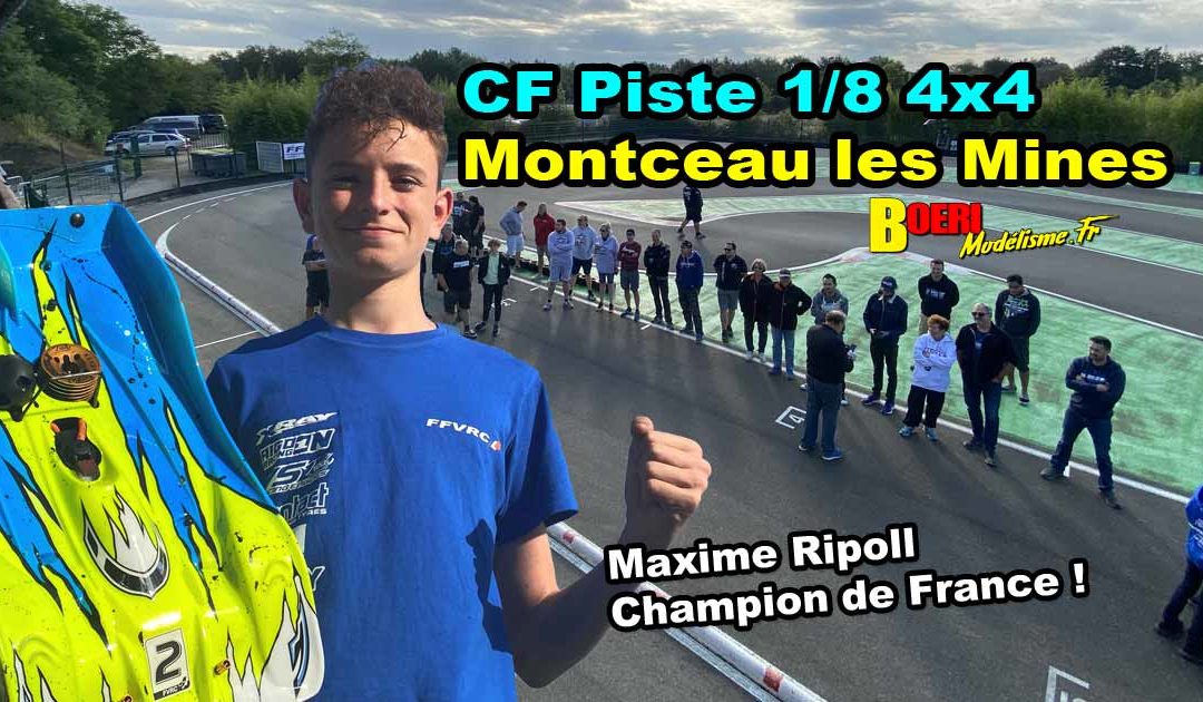 5eme CF Piste 1/8 4×4 et Brushless Montceau les Mines CMARC