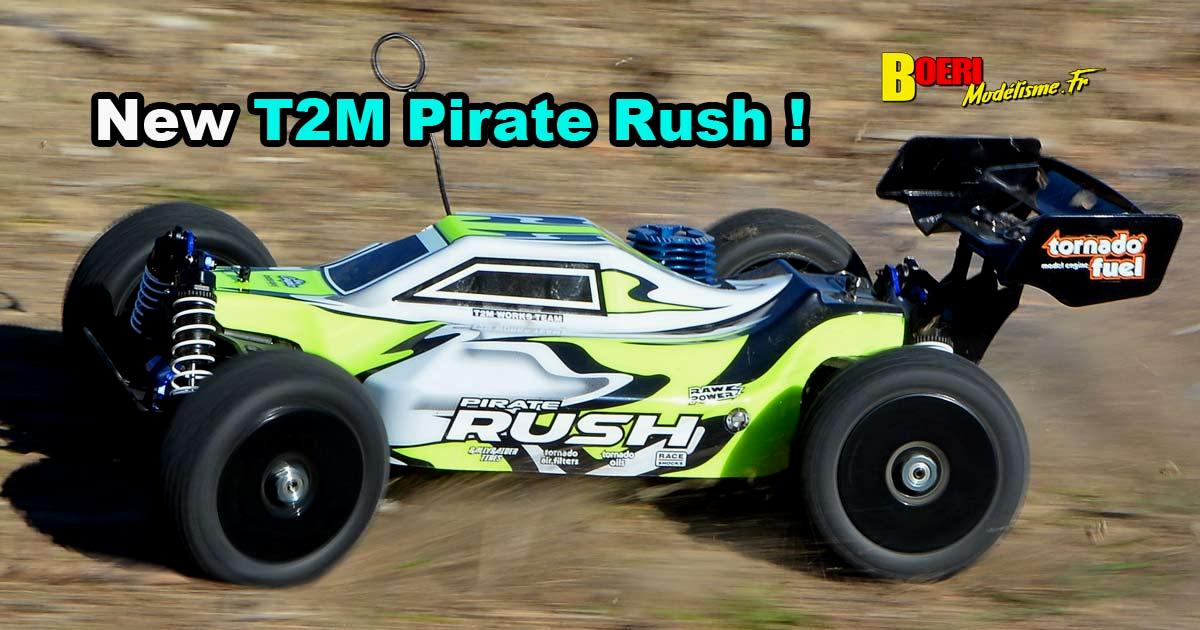 t2m buggy pirate rush rtr 1/10 tout terrain thermique t4967