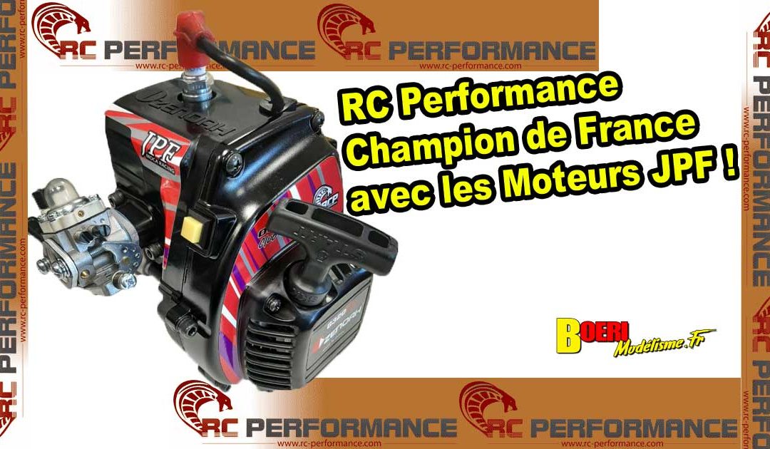 RC Performance Champion de France avec JPF Engines