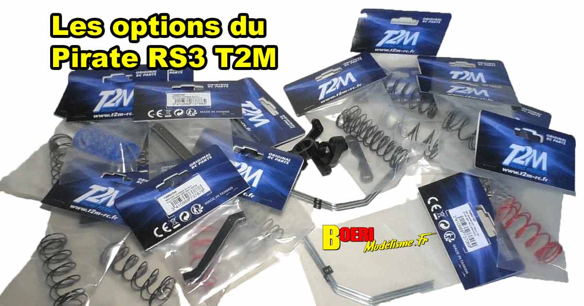 Les options du t2m pirate rs3 thermique et du t2m pirtate électrique rs3e