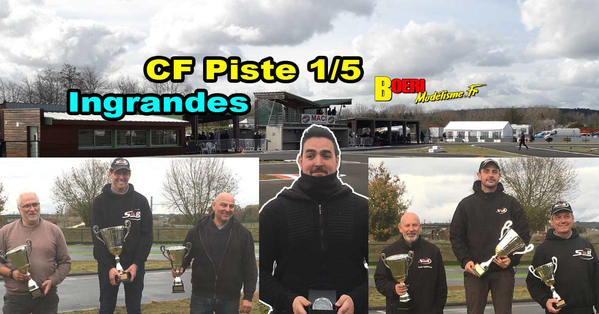 7ème cf piste 1/5ème et brushless à ingrandes club maci les 6 et 7 novembre 2021 