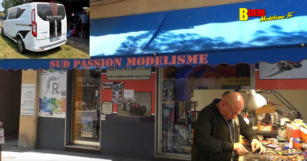 magasin sud passion modélisme dirigé par rodolphe brincat 33 boulevard de riquier 06300 à nice