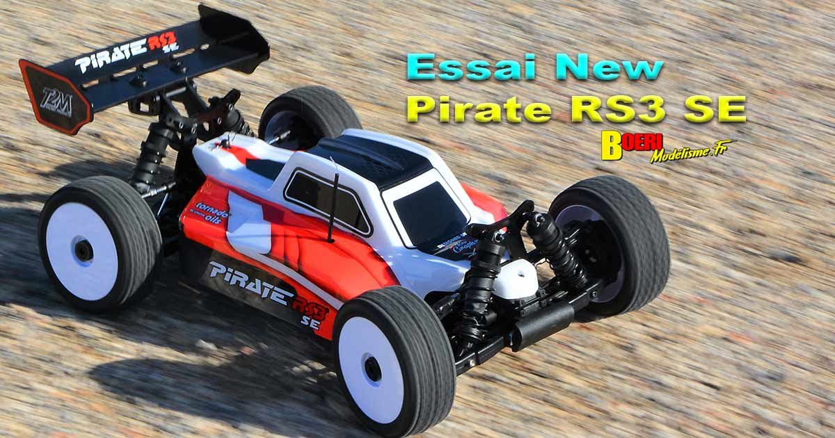t2m buggy pirate rs3 se rtr 1/8ème t4963 électrique brushless avec moteur brushless et accus li-po 