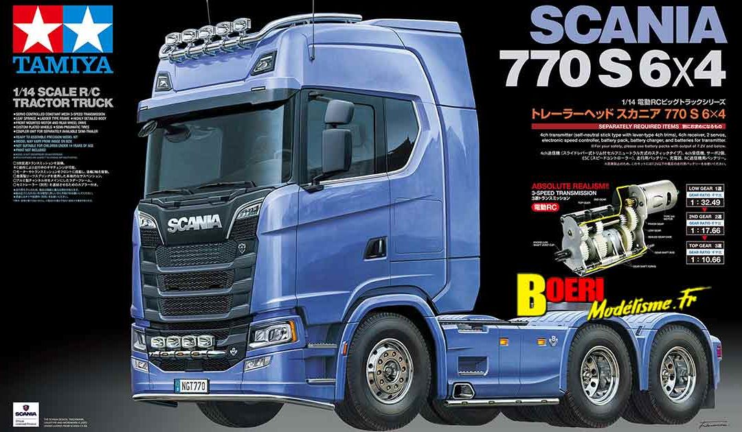 Tamiya Scania 770 s 6×4
