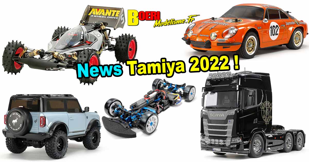 nouveautés tamiya 2022 prochainement disponibles chez t2m