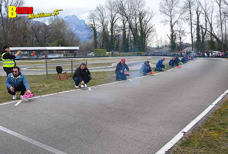 1ère cf piste 1/10 thermique et gt8 à grenoble racg circuit de montbonnot les 12 et 13 mars 2022