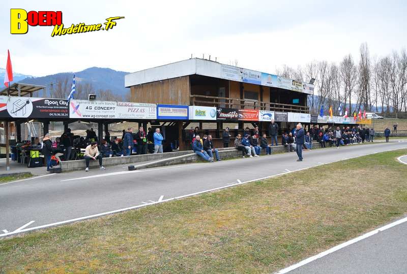 1ère cf piste 1/10 thermique et gt8 à grenoble racg circuit de montbonnot les 12 et 13 mars 2022