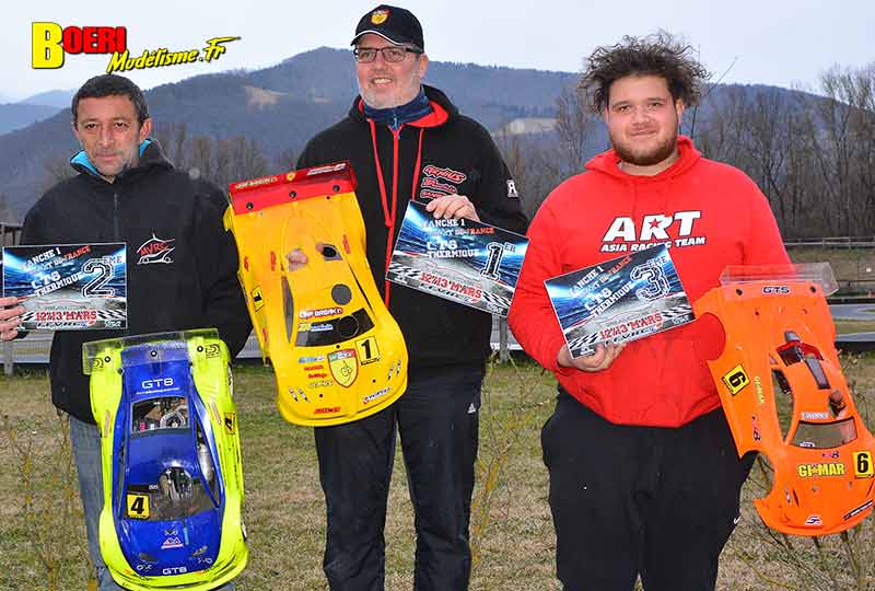 1ère cf piste 1/10 thermique et gt8 à grenoble racg circuit de montbonnot les 12 et 13 mars 2022