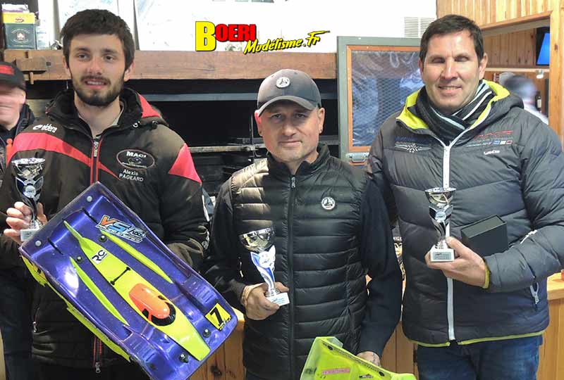 1ère cf piste 1/8 thermique classique et brushless électrique à evry club mrte les 12 et 13 mars 2022