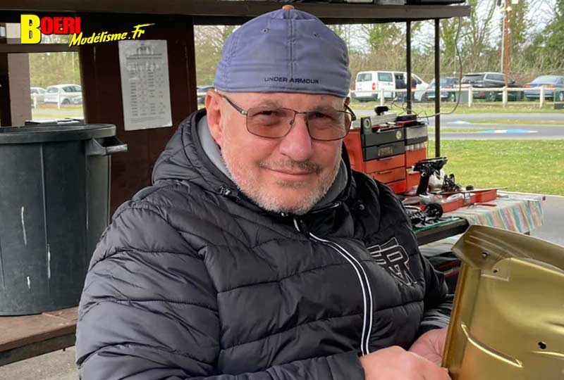 1ère cf piste 1/8 thermique classique et brushless électrique à evry club mrte les 12 et 13 mars 2022