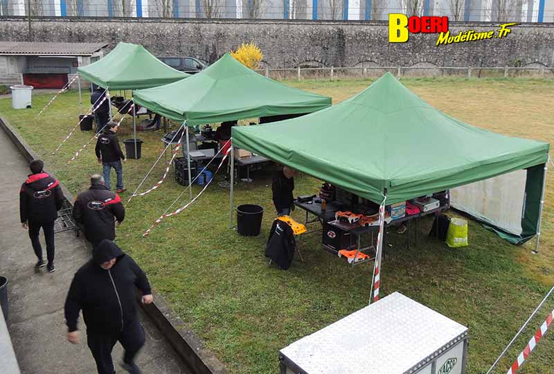1ère cf piste 1/8 thermique classique et brushless électrique à evry club mrte les 12 et 13 mars 2022