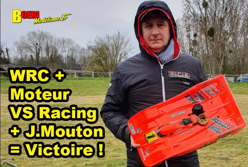 1ère cf piste 1/8 thermique classique et brushless électrique à evry club mrte les 12 et 13 mars 2022