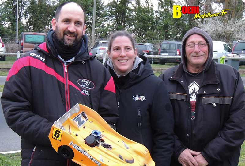 1ère cf piste 1/8 thermique classique et brushless électrique à evry club mrte les 12 et 13 mars 2022