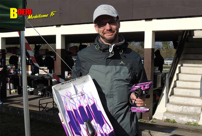 1ère cf piste 1/8 thermique classique et brushless électrique à evry club mrte les 12 et 13 mars 2022