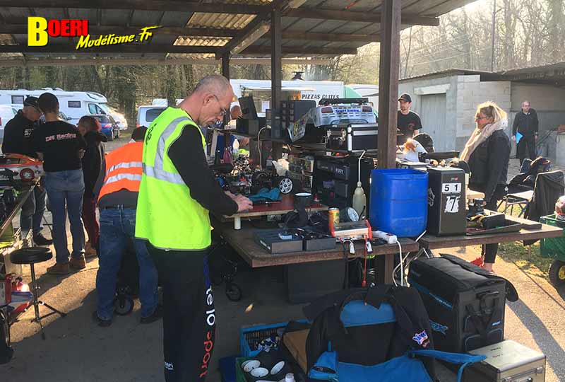 1ère cf piste 1/5 thermique et électrique à besançon au club car avec elite, national , ff, f1 et sport proto