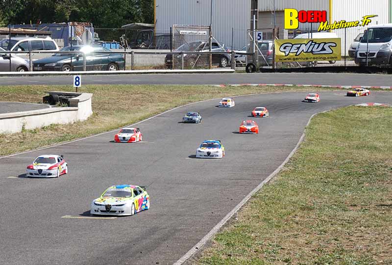 1ère cf piste 1/5 thermique et électrique à besançon au club car avec elite, national , ff, f1 et sport proto