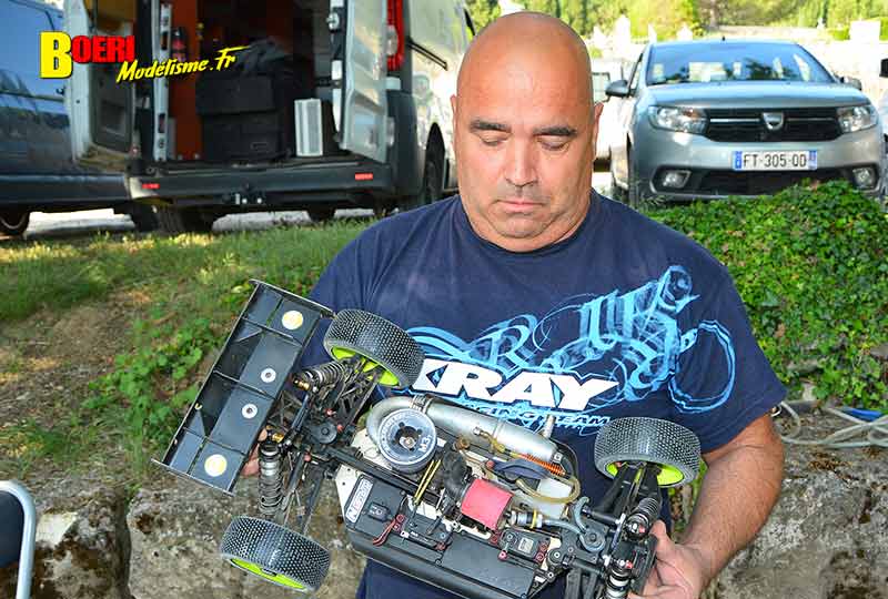 course tt 1/8 thermique et brushless à Lacoste au club aspomola le 15 mai 2022