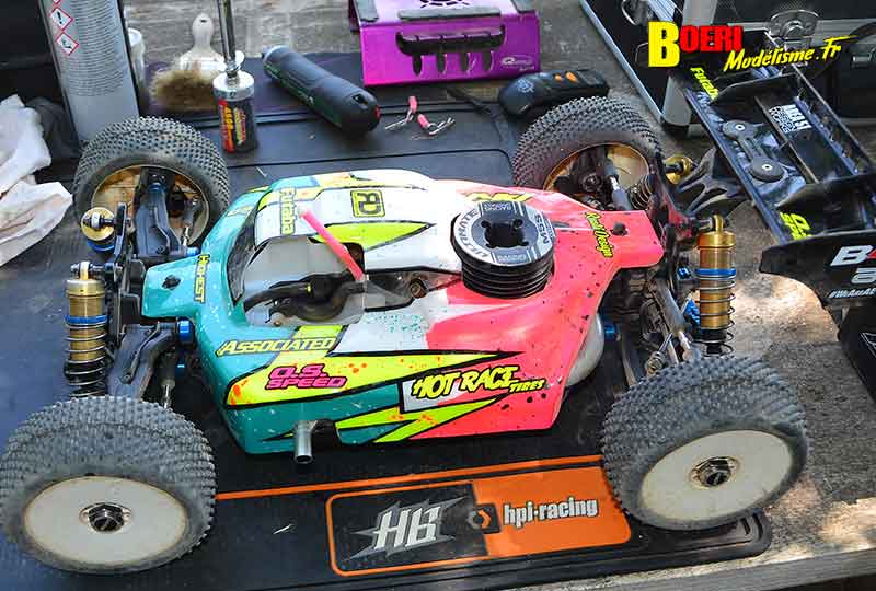 course tt 1/8 thermique et brushless à Lacoste au club aspomola le 15 mai 2022