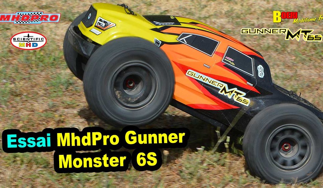 [Essai] MHDPro Gunner Monster 6S 1/8 Brushless Z630007