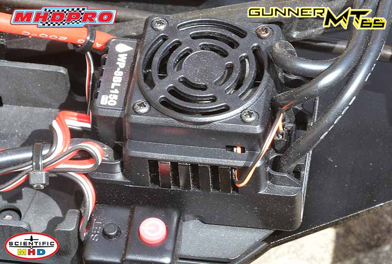 voiture électrique mhdpro gunner monster truck 6S 1/8 brushless z630007