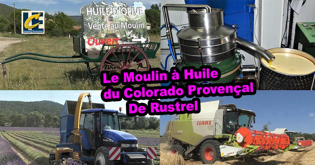 Vidéo du Moulin à Huile du Colorado Provençal de Rustrel dans le département Vaucluse 84