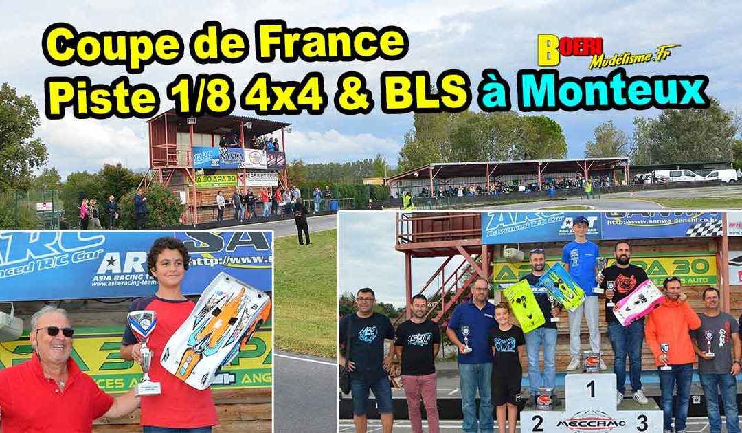 Coupe de France Piste 1/8 4×4 Monteux 2022