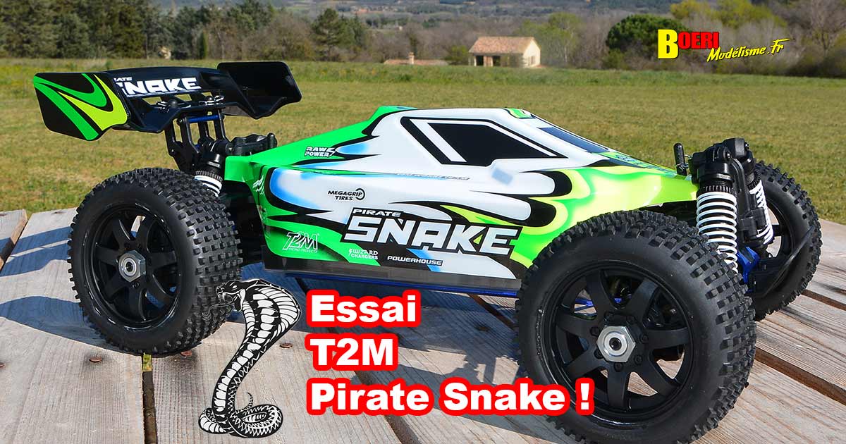 Essai Buggy RC T2M Pirate Snake T4969 - Boeri Modélisme RC