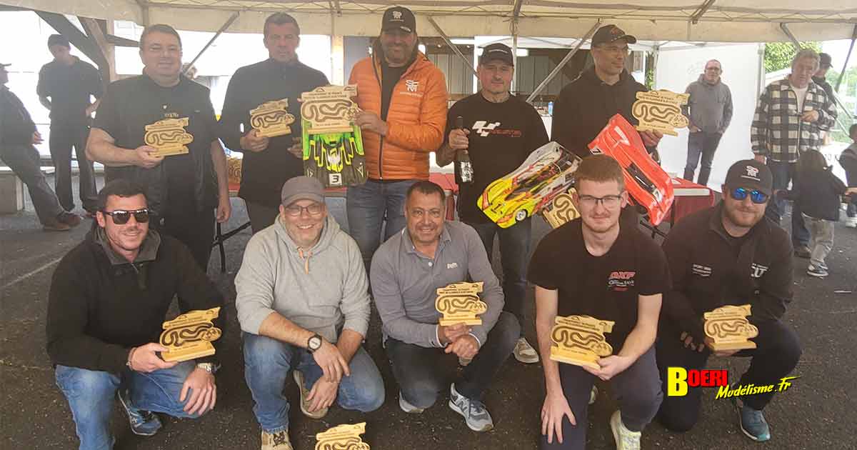 3eme cf piste 1/8ème classique et brushless à aulnay club rsma les 13 et 14 mai 2023