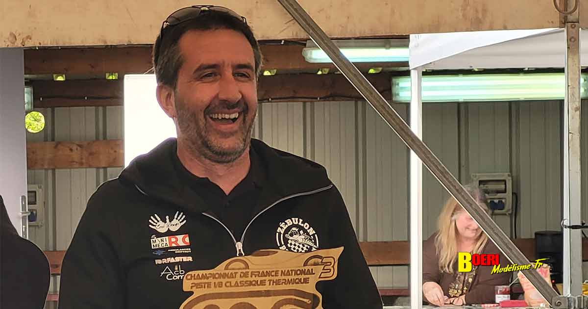 3eme cf piste 1/8ème classique et brushless à aulnay club rsma les 13 et 14 mai 2023