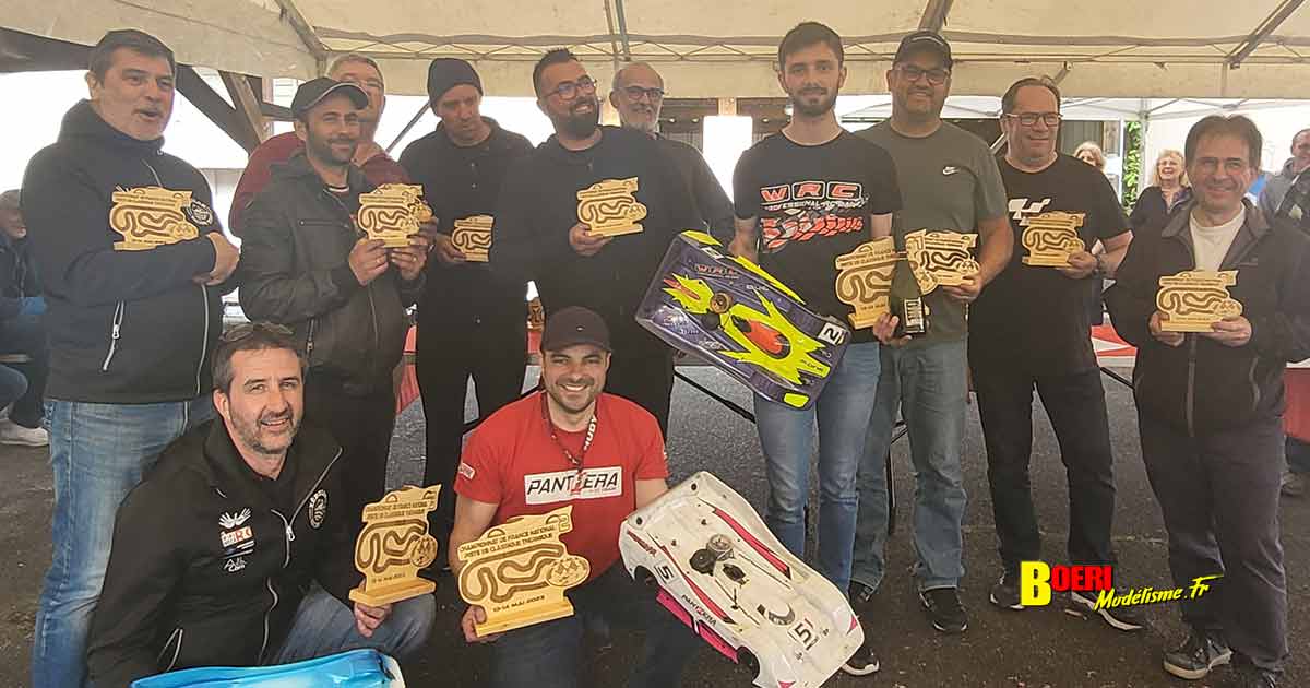 3eme cf piste 1/8ème classique et brushless à aulnay club rsma les 13 et 14 mai 2023