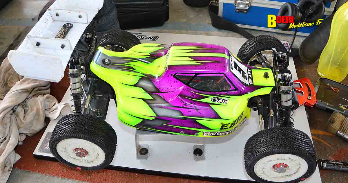 challenge 100% rc 1/8 thermique et électrique à apt club pegase rc racing avec yannick aigoin et maxime noble
