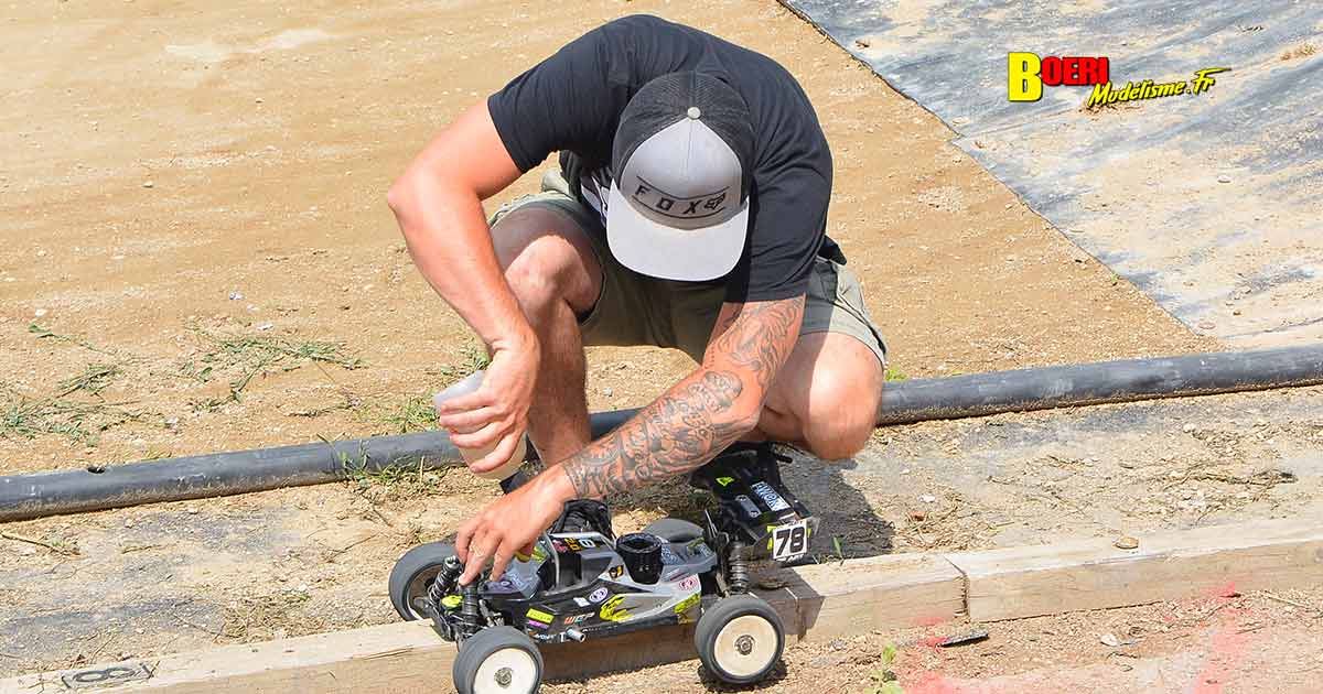 challenge 100% rc 1/8 thermique et électrique à apt club pegase rc racing avec yannick aigoin et maxime noble
