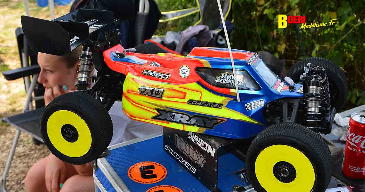 challenge 100% rc 1/8 thermique et électrique à apt club pegase rc racing avec yannick aigoin et maxime noble