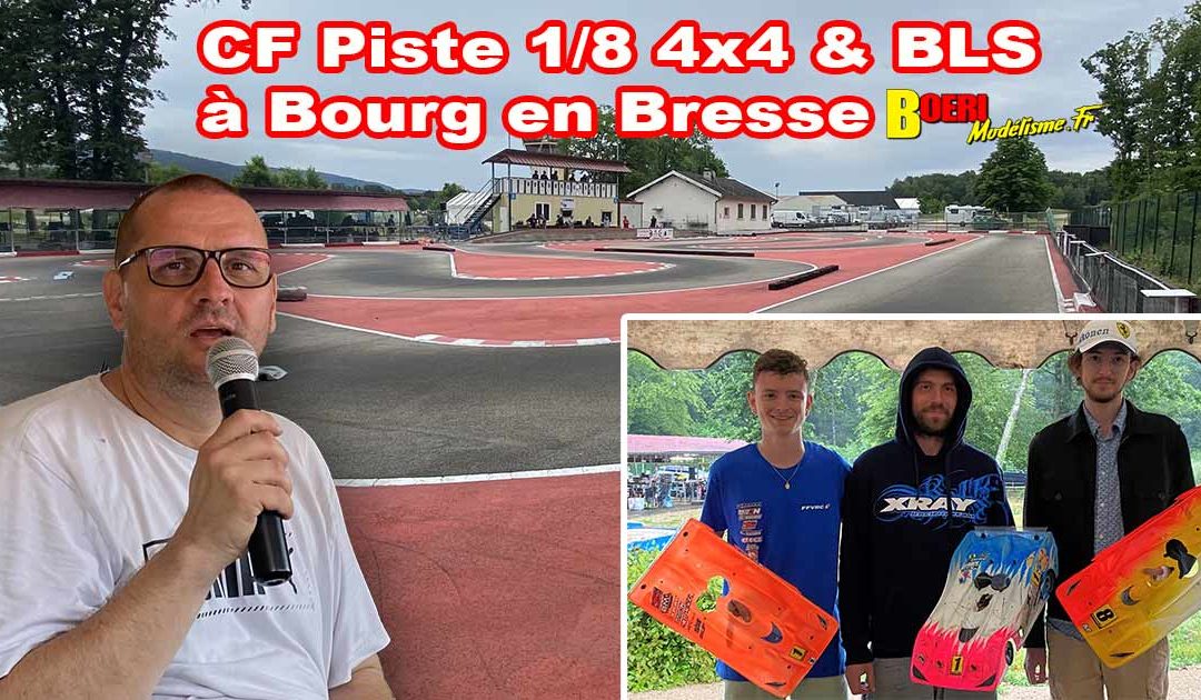CF Piste 1/8 4×4 et Brushless Bourg en Bresse BMRC Juin 2023