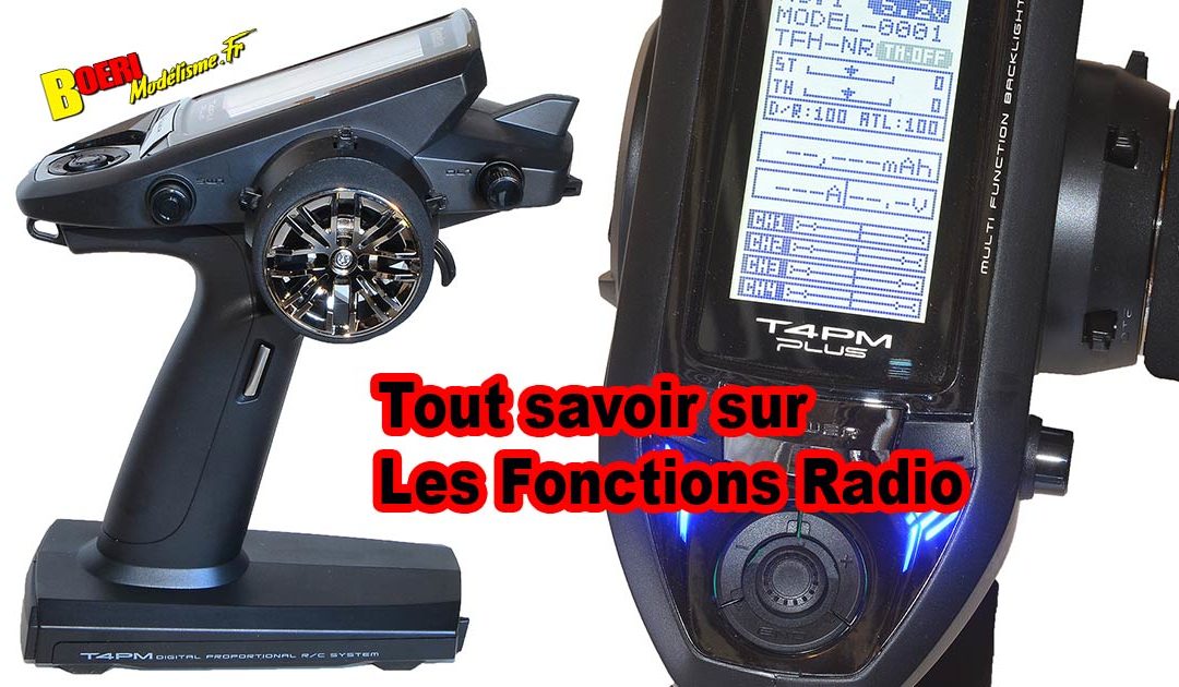 Radiocommande : tout savoir sur les fonctions basiques