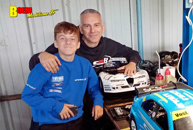 efra euro piste 1/5 large scale touring car et F1 à groningen club mrc real80 du 17 au 22 juillet 2023 avec bernard-alain arnaldi et olivier sampietro