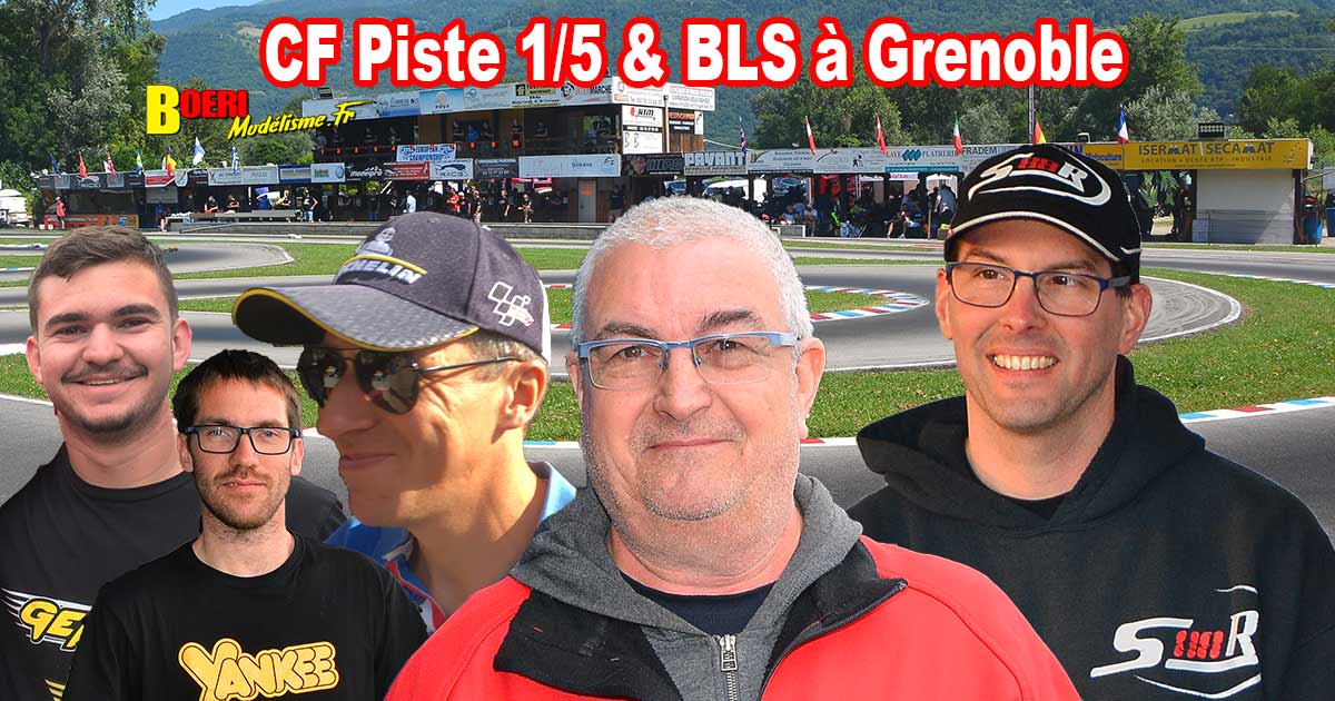 4ème cf piste 1/5 élite national et ff à grenoble club racg les 01 et 02 juin 2023 avec olivier sampietro et samuel bulle