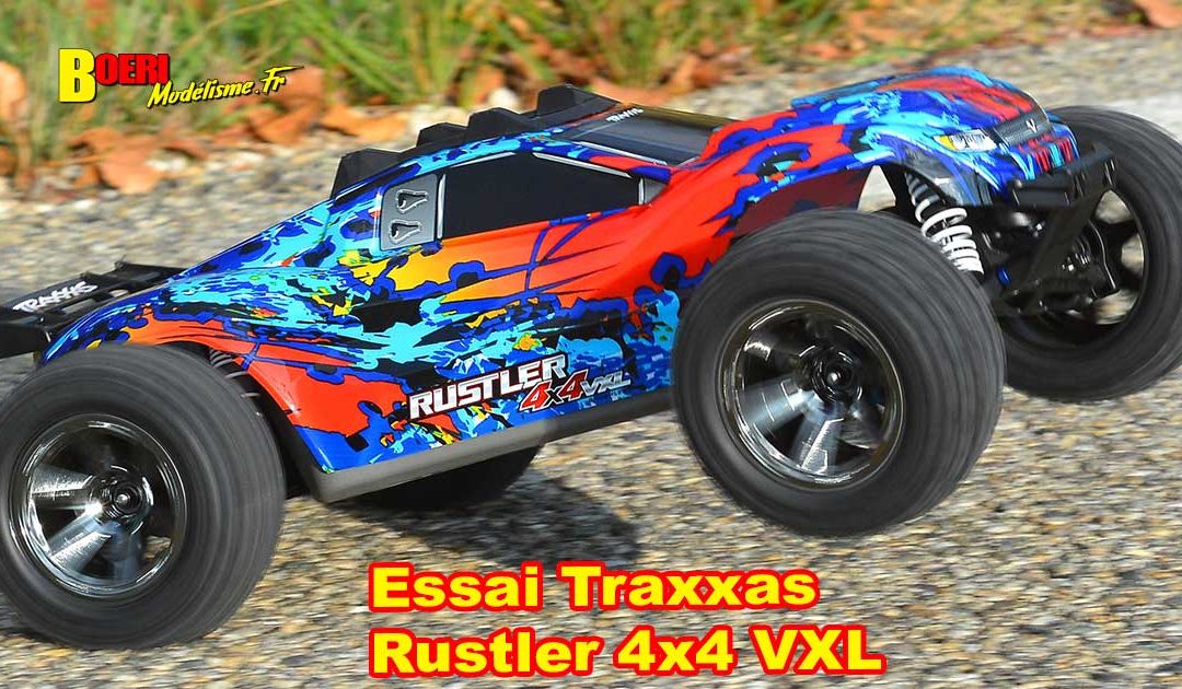 Essai Traxxas Rustler 4X4 VXL 2023