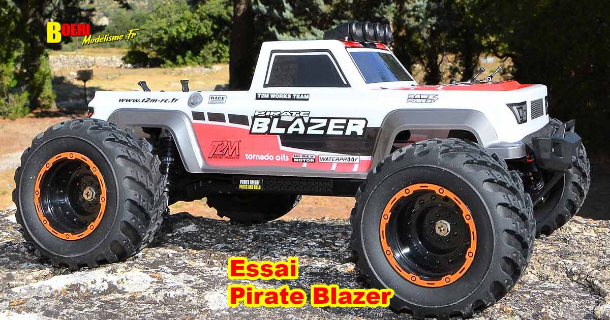 T2M Pirate Blazer T4977 Truck RC électrique 1/10 Enfants 10-13 ans