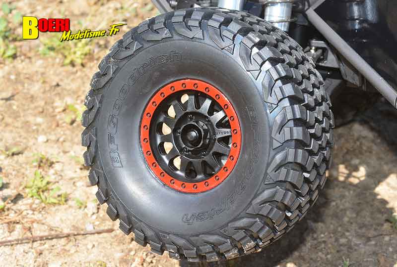 essai voiture rc truck traxxas unlimited desert racer 1/7 électrique brushless 85086-4-rgd