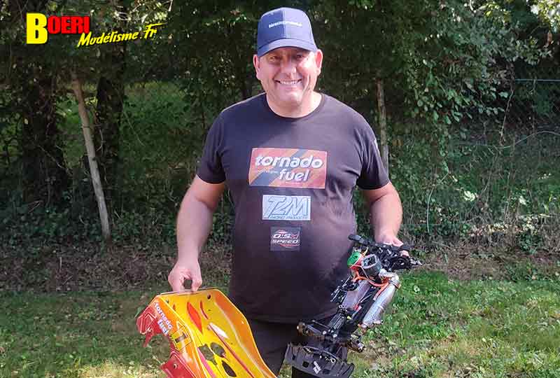 coupe de france piste 1/8 classique et brushless à limoges au club lmrc les 07 et 08 octobre 2023 avec stéphane bouche