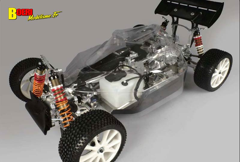 Auto Modélisme Buggy RC thermique 4x4 FG Leo 3 4WD à l’échelle 1/6 référence 690000 pour moteurs de 26 ou 29 cm3