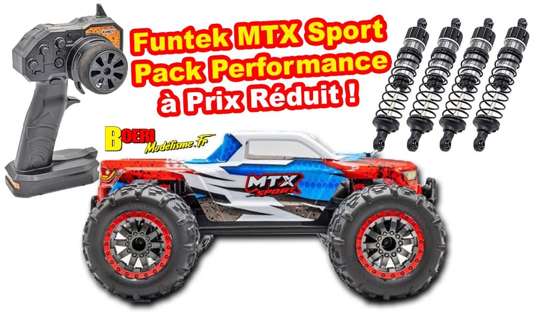 Monster Funtek MTX Sport Pack Performance
